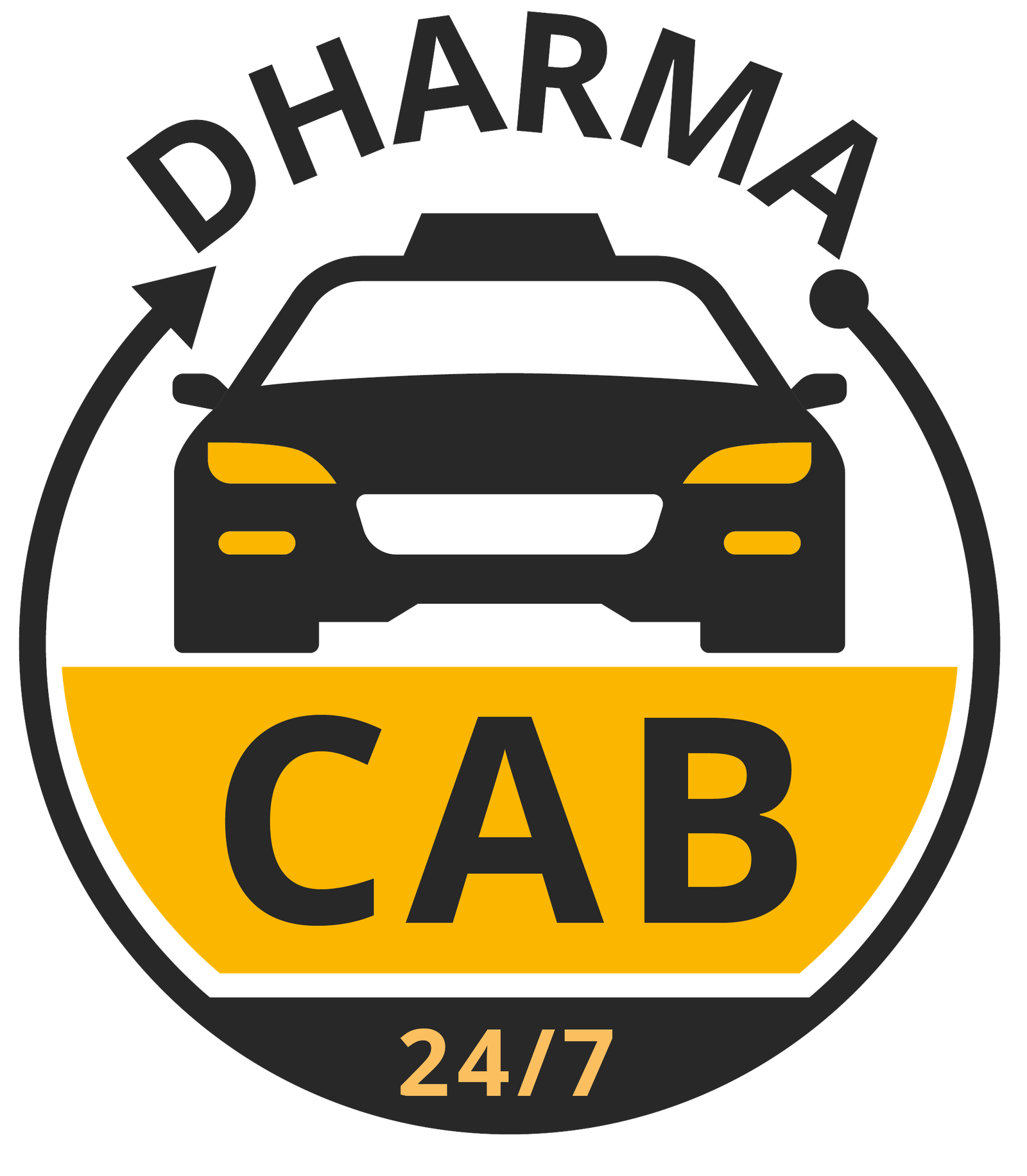 Dharma Cab logo